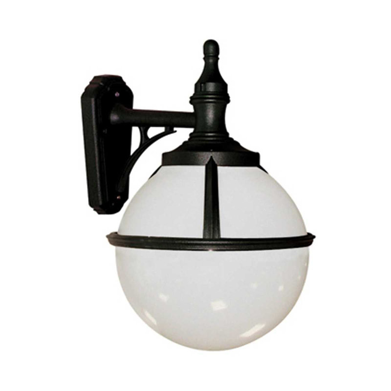 Viane Black Outdoor Wall Lantern