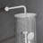 Complete Shower System with Rough in-Valve-97218442