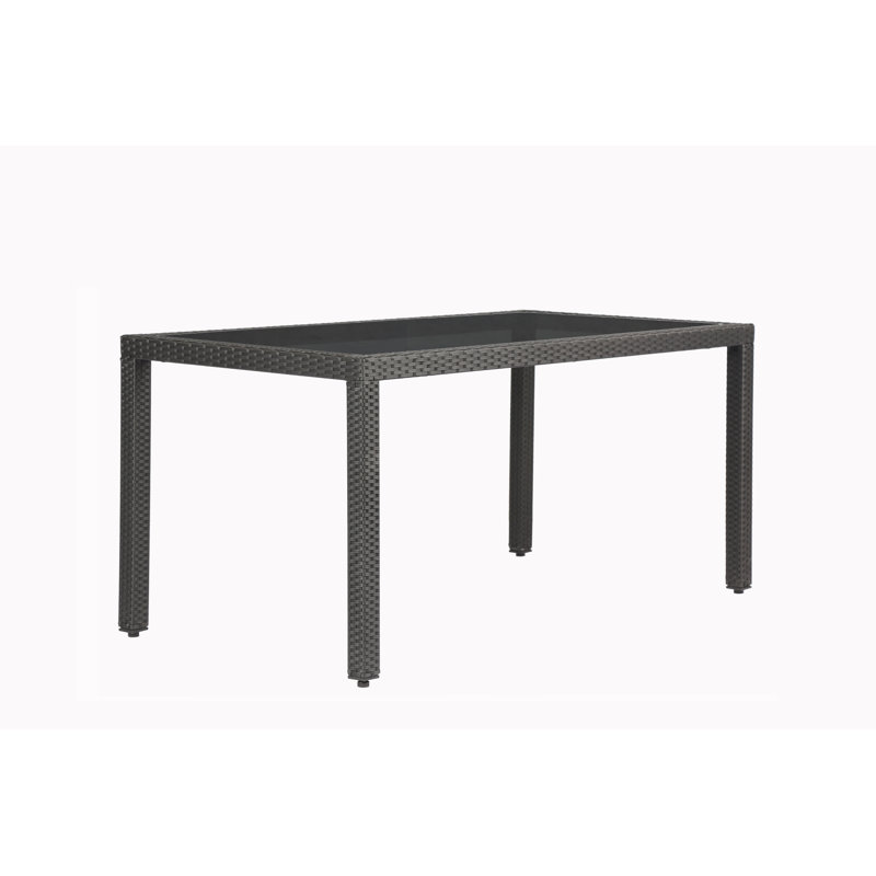 Table de salle à manger Sharella, Noir