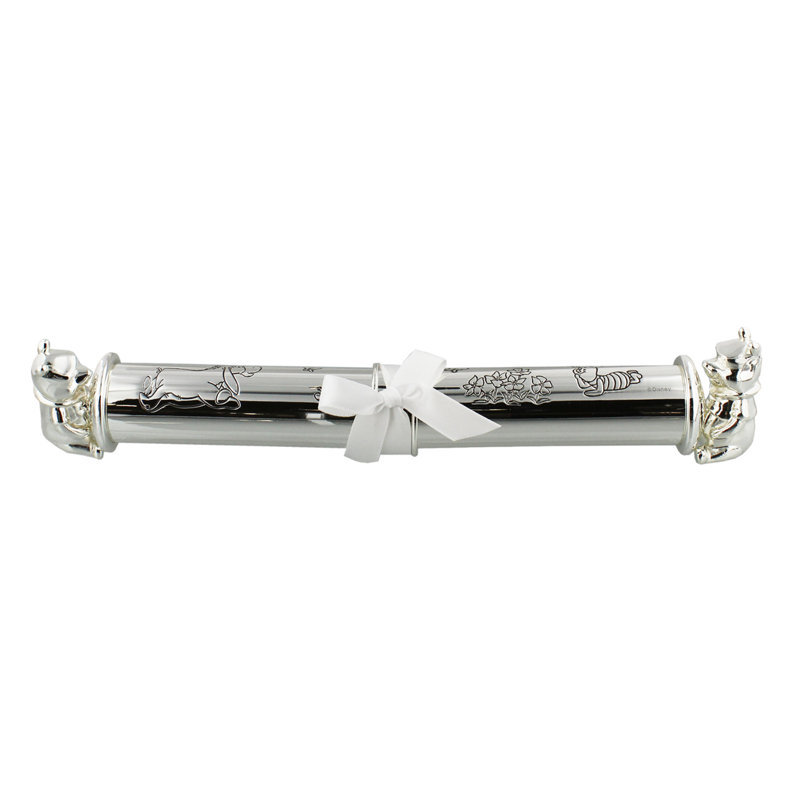 Winnie The Pooh Silverplated Certificate Tube