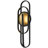 Raymond LED Wall Sconce with Art Deco Layered Round Frame, Golden Interior Glow, 3-CCT Selectable, Dimmable, Wet Rated, ADA Compliant