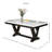 Antoumann Solid Marble Top Dining Table