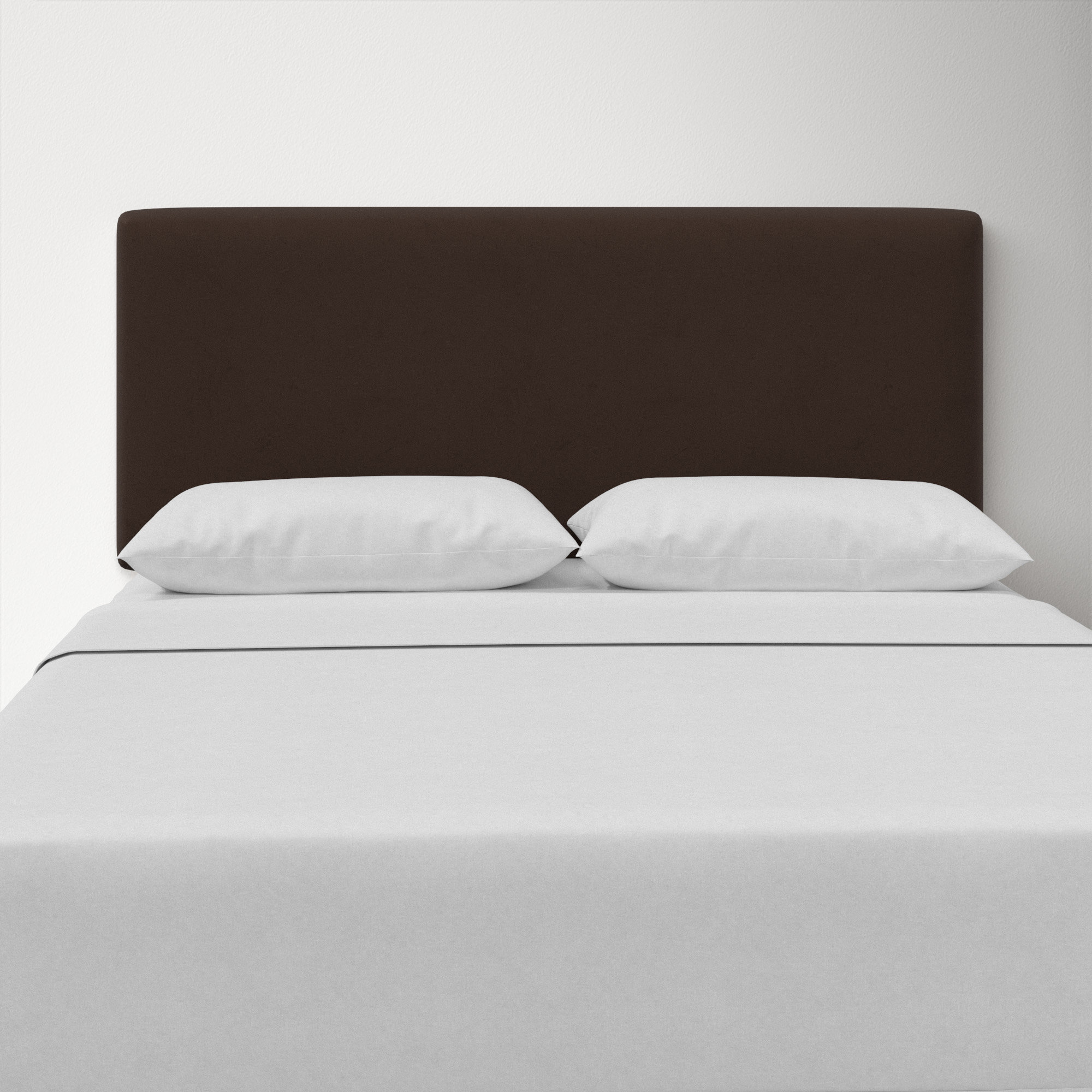 Eisley Upholstered Headboard, Twin, Classic Chocolate Velvet