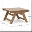 Table d'appoint d'extérieur en bois d'acacia Sedona