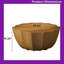 Table basse imperméable en ciment d'oxyde de magnésium durable-1093168057