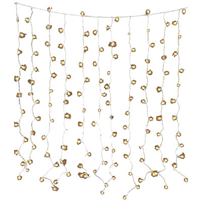 Caln Indoor 150 - Bulb 6'' Plug-in Curtain String Light