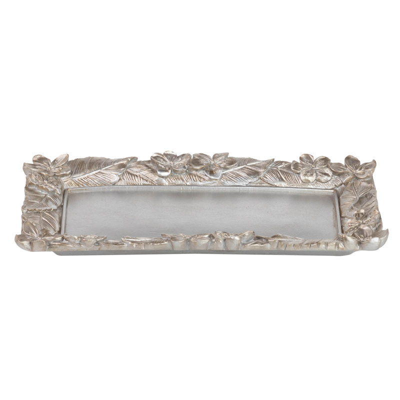 Cragsmoor Decorative Tray, Silver