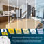 Sunperian 5/6" Recessed LED Can Lights, 5 Colour Options, 14W=90W, 1100 Lumens, Dimmable, Wet Rated, IC Rated, ETL Listed 6 Pack