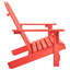 Chaise Adirondack en bois massif Ahaan-1079235285