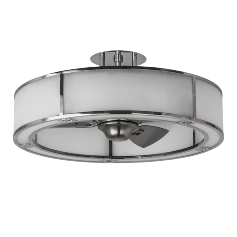 Smythe Craftsman LED Downrod Ceiling Fan