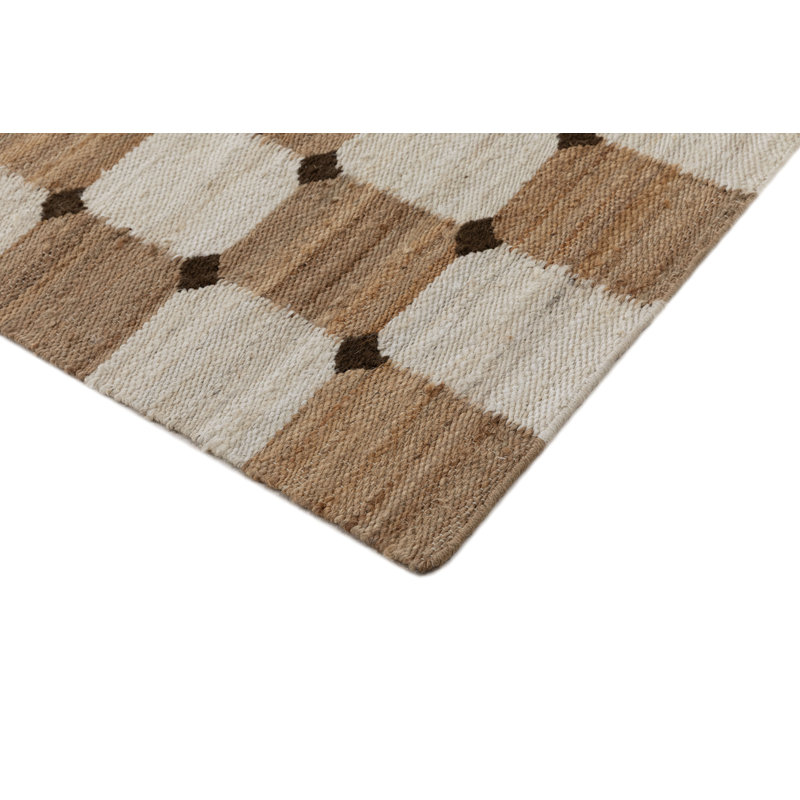 Flatweave Jute Hizri Rug, Rectangle 7'9" x 9'9"