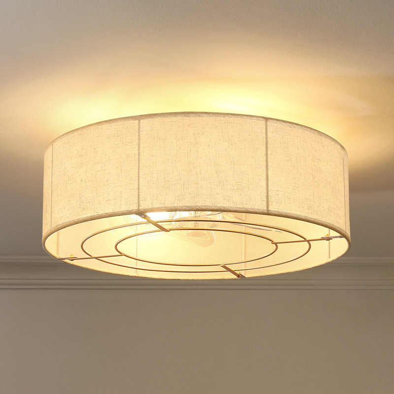 Modern 20-Inch Ceiling Fan With Light