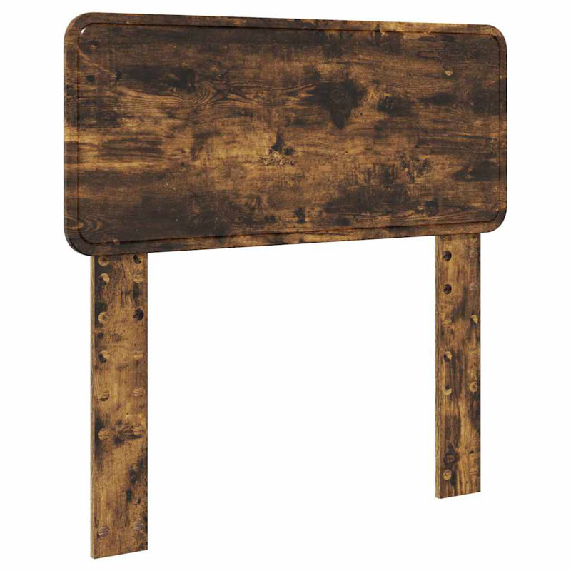 Headboard, UK Single - DE 90 x 190 cm, Smoked Oak
