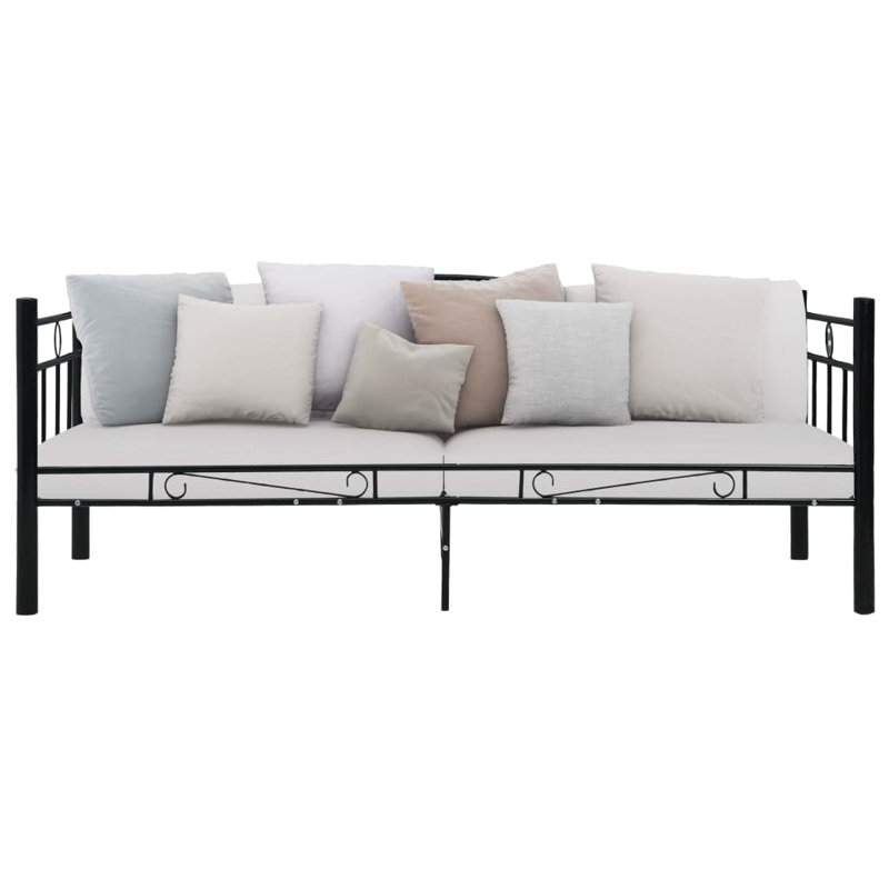 Benninger EU Single - 90 X 200 Cm Metal Bed, Black