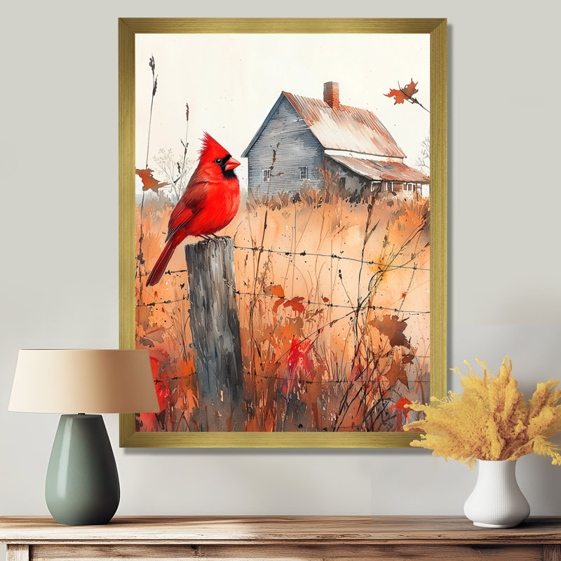 Koerner - Animals Wall Decor, H 44 po x l 34 po, Reproduction encadrée d'une seule photo, Doré
