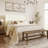 Candler Velvet Upholstered Platform Bed with Wingback Headboard and Wooden Slats-2103532800-2103532806