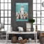 Bahoque «Just A Nurse Who Loves Cats On», impression sur toile-474946653