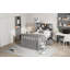 Structure de lit plateforme simple avec rangement - aucun sommier nécessaire, robuste et amp; Durable-1491910062