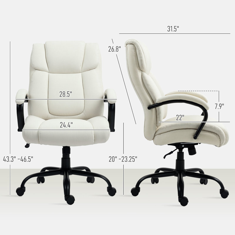 Fauteuil de direction avec rembourrage moelleux