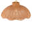 60-Watt Small Scalloped Rattan Pendant Lighting-1443033473