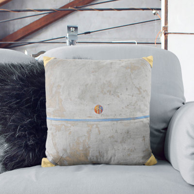 Artwork 2 Square Throw Cushion
