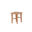 Waukesha Square Teak Solid Wood Outdoor Coffee Table - 40 cm W 40 cm D