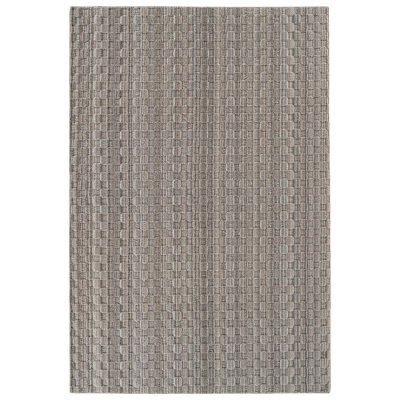 Tapis en maille terre cuite Studio Studio