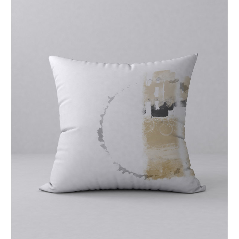 Housse de coussin de coussin carré épicée/insert, 24 po x 24 po