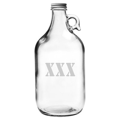 Moonshine 64oz. Glass Growler