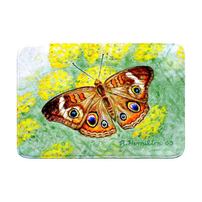 Buckeye Butterfly Bath Mat