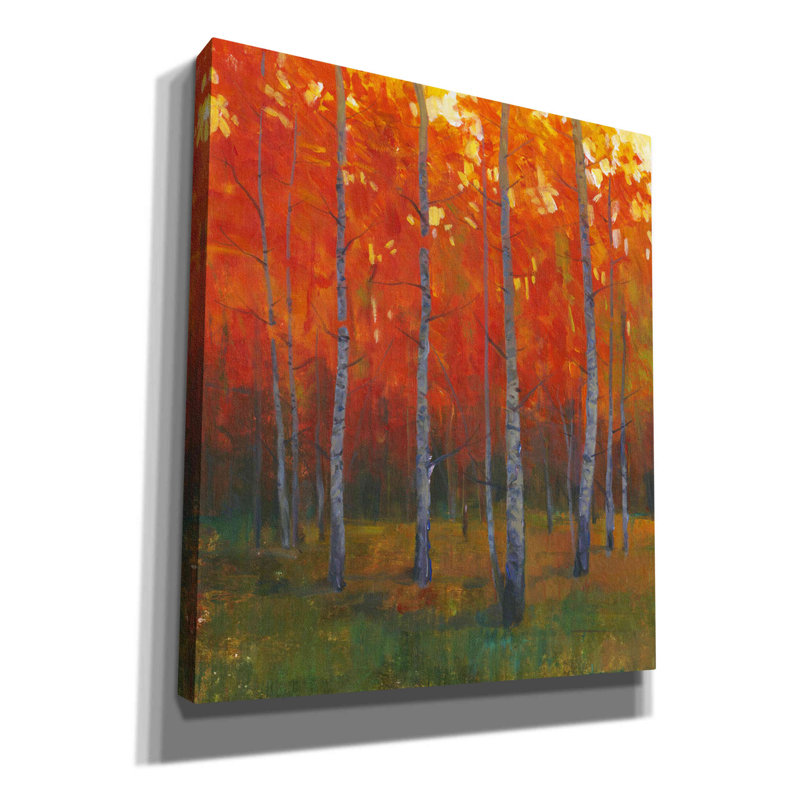 «Changer les couleurs II» par Tim O'toole, art mural sur toile, H 30 po x l 26 po x P 1,5 po