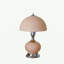 Lampe de table rose 24 po Deontia