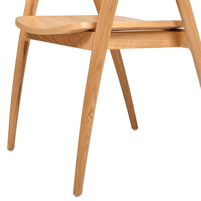 Chaise de salle à manger à dossier bas Mendoza