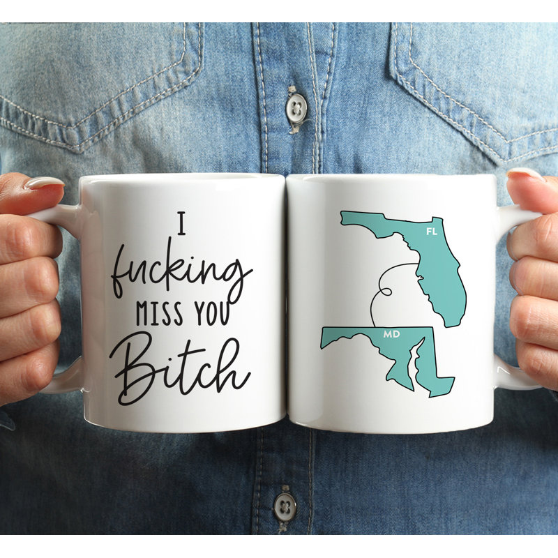 Ceramic Coffee Mug, Florida And Maryland