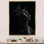Portrait d'un chat noir, photographie