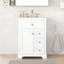 Meuble-lavabo blanc de 24 po avec lavabo-1443406284