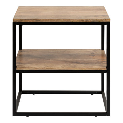 Ashliegh Solid Wood Top End Table