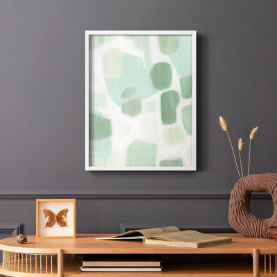 River Shapes II, reproduction encadrée - bois massif