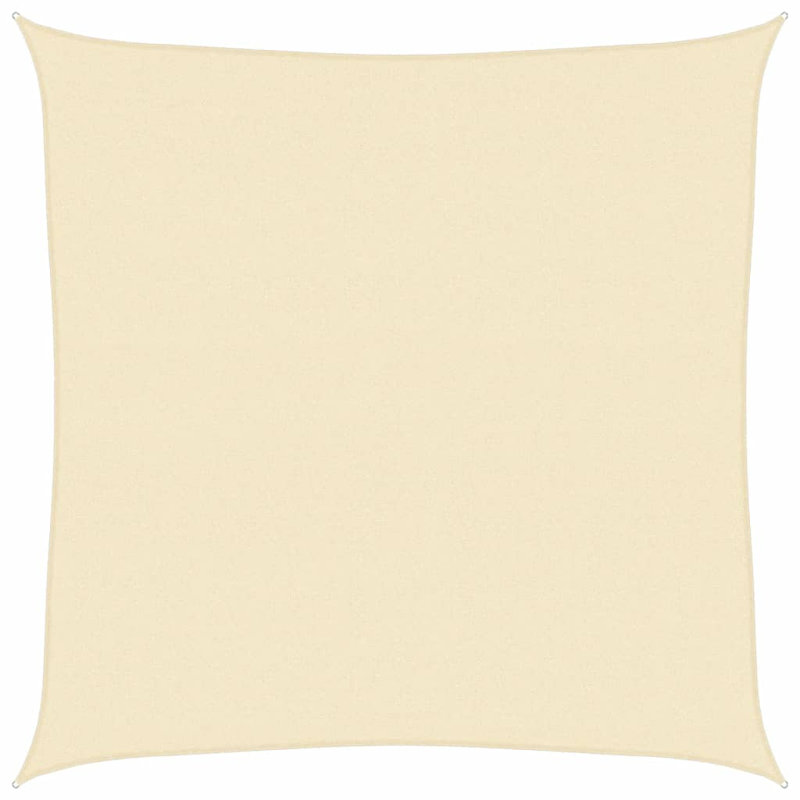 Hatha Sunshade Sail 160 G/m² Cream 7X7 M HDPE