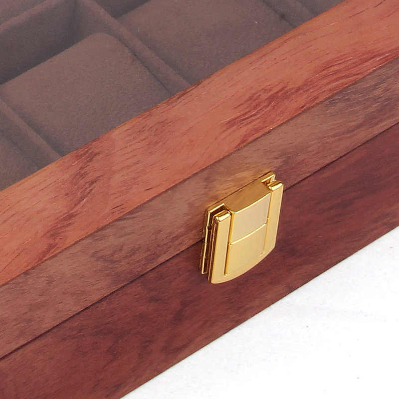Wood Watch Box + Locking