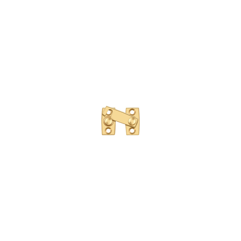 Brass Latch/Catch/Bolt, PVD Bright Brass