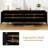 70" All-In-One Stable TV Stand | Fits Tvs Up To 80" - Storage & Cleaning-Friendly (Black)-1293732861