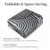 Jilliana Washable Geometric Machine Woven Polyester Area Rug in Black