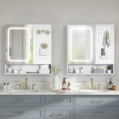 W H Medicine Cabinet Mirror