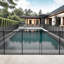 Clôture de piscine en maille métallique 4 pi H-99442527