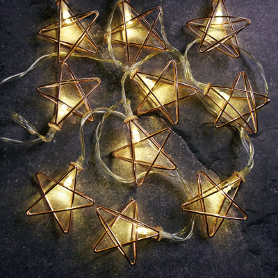  Metal Stars String Lights