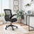Techni Mobili Stylish Mid-Back Mesh Office Chair With Adjustable Arms