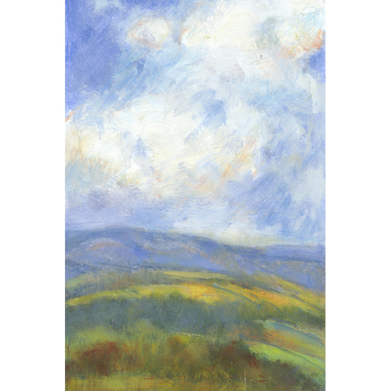 Mountain View V - Wrapped Canvas Print, 46cm H x 30cm W