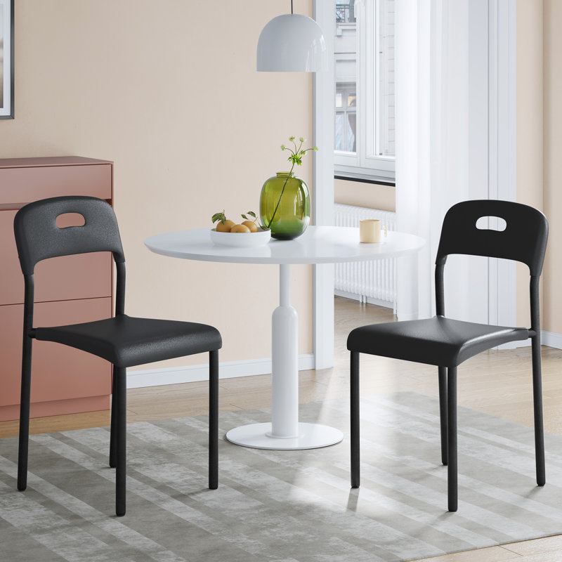 Side Chair, Black, Black, Black