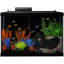 Ensemble d'aquarium 20 gallons avec lumières DEL, chauffe-décor et filtre